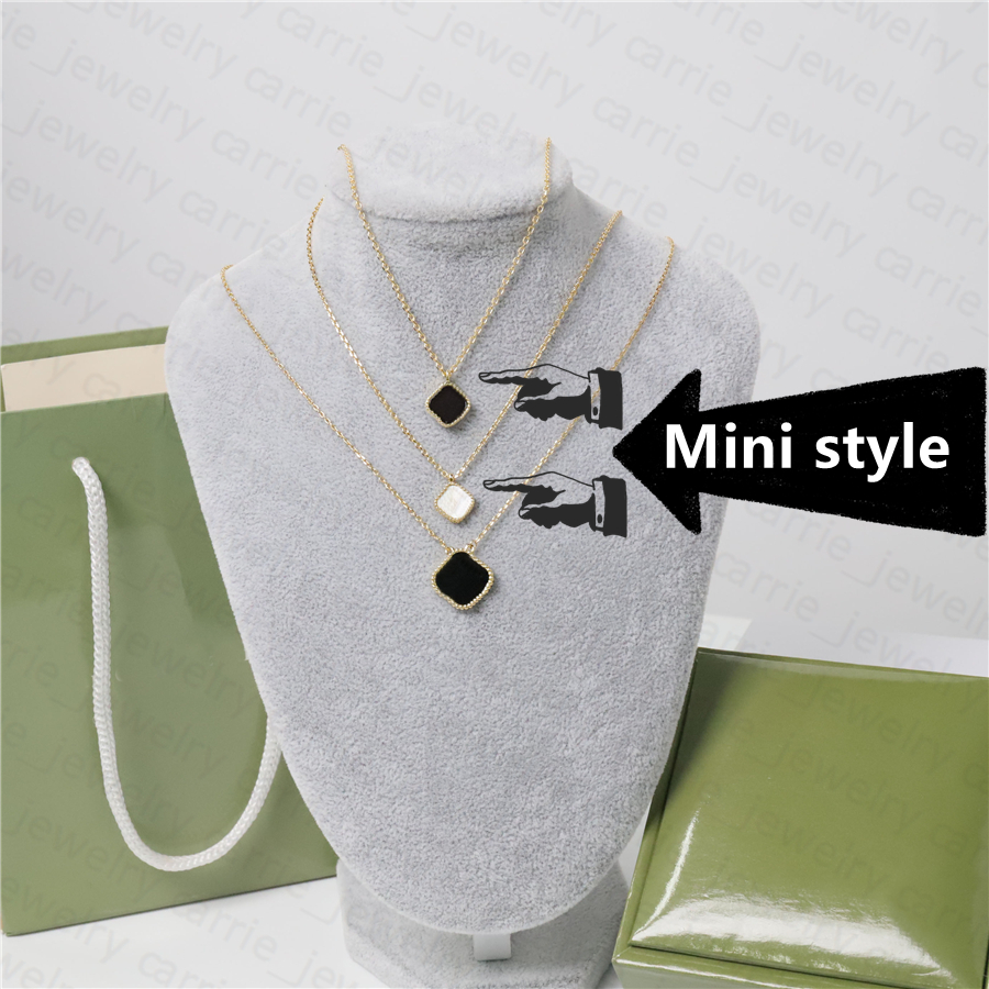 Fashion Mini 10mm Clover Pendant Necklace van Designer Necklaces Women's Jewelry Fritillaria motif Design Gold Elegant Temperament Lucky Women luxury jewelry gift
Fashion Mini 10mm Clover Pendant Necklace van Designer Necklaces Women's Jewelry Fritillaria motif Design Gold Elegant Temperament Lucky Women luxury jewelry gift