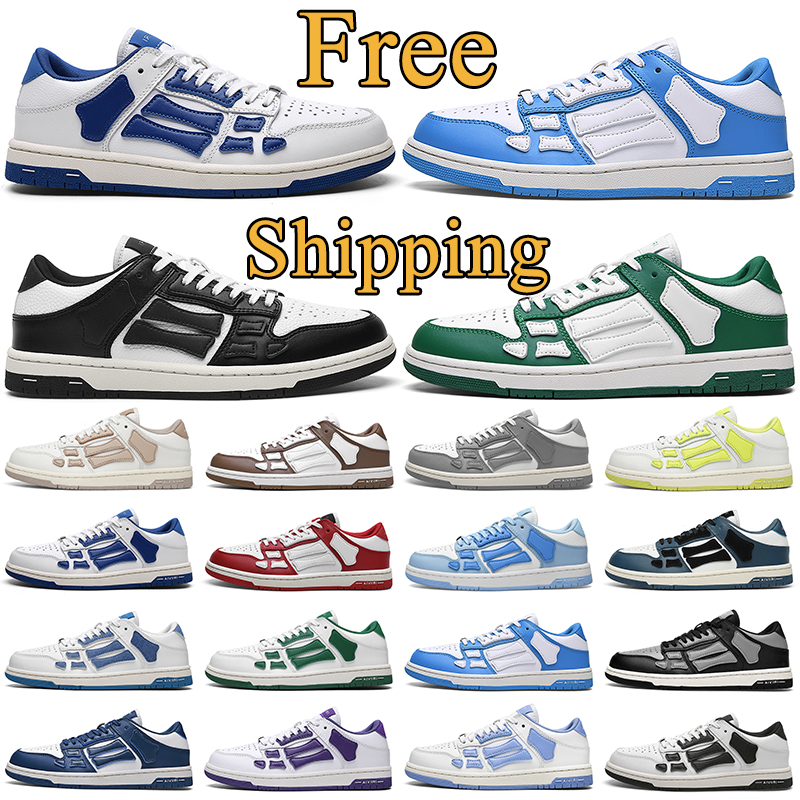 Designer luxury casual shoes skel top low shoes lace up trainers white black blue green skelet bones runner mens sneakers size 36-45, #1
Designer luxury casual shoes skel top low shoes lace up trainers white black blue green skelet bones runner mens sneakers size 36-45, #1