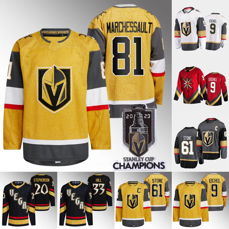 #81 Jonathan Marchessault 2023 Stanley Cup Champions Jersey Mark Stone Reilly Smith Alex Pietrangelo Jonathan Quick Logan Thompson Phil Kessel William Karlsson, Mens gold s-xxxl
#81 Jonathan Marchessault 2023 Stanley Cup Champions Jersey Mark Stone Reilly Smith Alex Pietrangelo Jonathan Quick Logan Thompson Phil Kessel William Karlsson, Mens gold s-xxxl