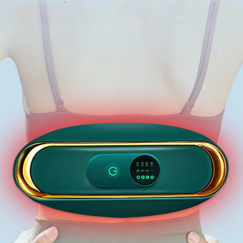 Slimming Belt Body Shaping Massager Warm Abdominal Massage Electric Losing Weight Belly Slimming Belt Fat Burning Instrument Back Massager 230614
