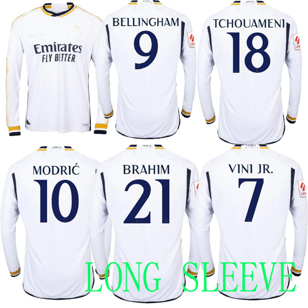 23 24 fans long sleeve Soccer Jerseys RODRGO BELLINGHAM 2023 2024 VINI JR football shirt reAl madRIDS camiseta de futbol men kids women uniforms MODRIC, Home ls man 1
23 24 fans long sleeve Soccer Jerseys RODRGO BELLINGHAM 2023 2024 VINI JR football shirt reAl madRIDS camiseta de futbol men kids women uniforms MODRIC, Home ls man 1