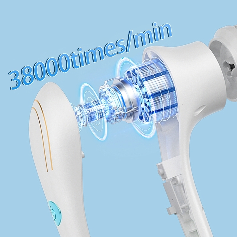 Cleaning Brushes Handheld Shower Cleaner Brush Electric Spin Scrubber Cordless Power Spinning Scrub with 5 Replaceable Heads 230613