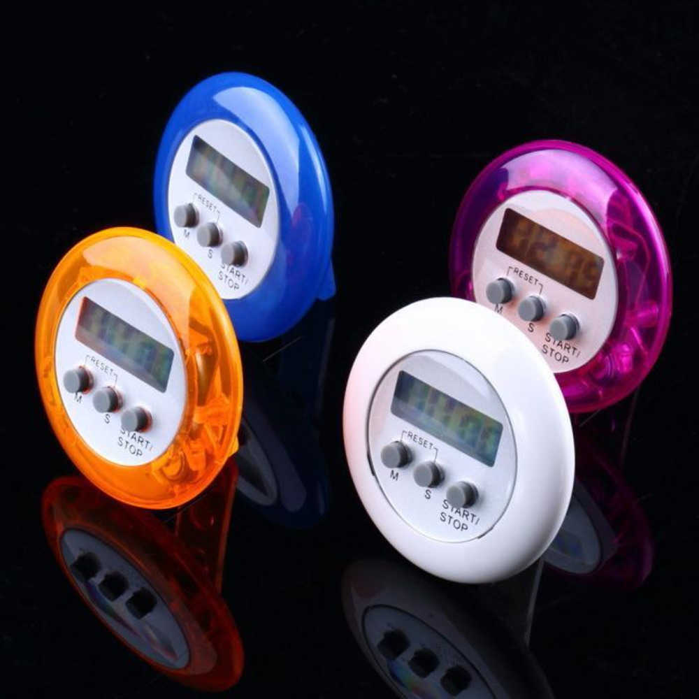 Novelty Digital Kitchen Timer Kitchen Helper Mini Digital LCD Kitchen Count Down Clip Timer Alarm Temporizador De Cocina