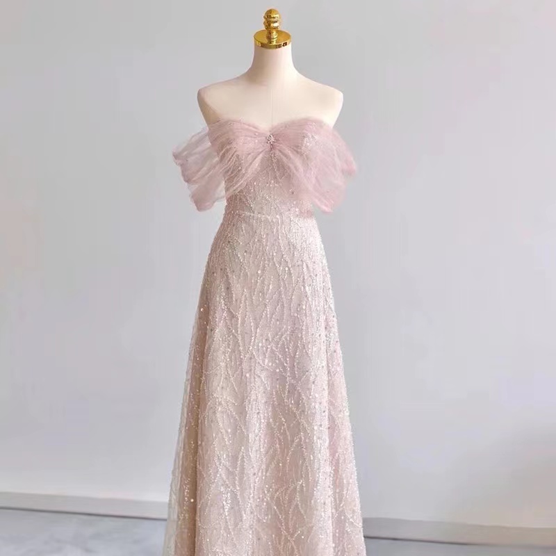 Mother Of The Bride Dresses A E Sheer Long Off Shoulder Formal Godmother Evening Wedding Guests Gown Plus Size Custom Made Bg Tail Party Dress 403 666