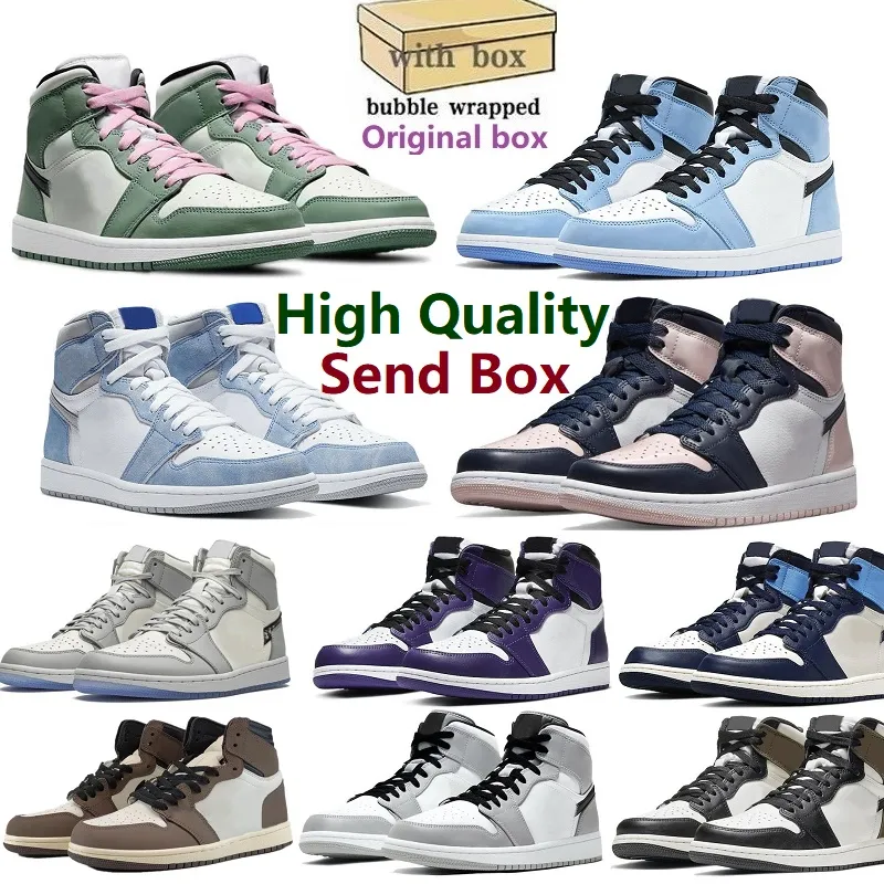 New Fashion New Fashion With Box Jumpman 1s Basketball Shoes 1 Sneakers Trainers for Mens Womens TOP Quality 1 high OG University Blue silve
New Fashion New Fashion With Box Jumpman 1s Basketball Shoes 1 Sneakers Trainers for Mens Womens TOP Quality 1 high OG University Blue silve