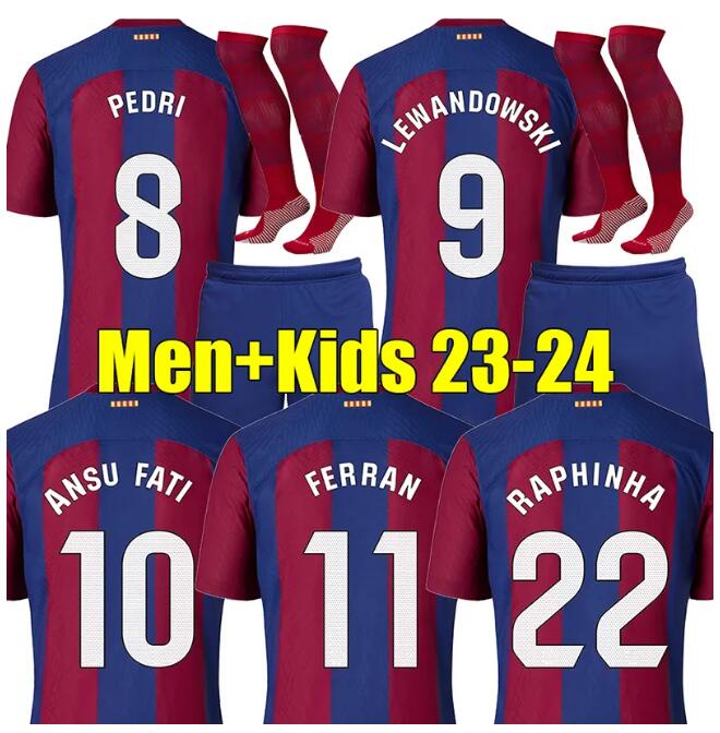 Adult suit LEWANDOWSKI PEDRI soccer jersey GAVI MEMPHIS ADAMA AUBA FERRAN 23 24 FATI Barcelona FC ANSU DAVI DEST ARAUJO 2023 2024 men kids kit Casemiro football shirt, 23/24 home 1
Adult suit LEWANDOWSKI PEDRI soccer jersey GAVI MEMPHIS ADAMA AUBA FERRAN 23 24 FATI Barcelona FC ANSU DAVI DEST ARAUJO 2023 2024 men kids kit Casemiro football shirt, 23/24 home 1