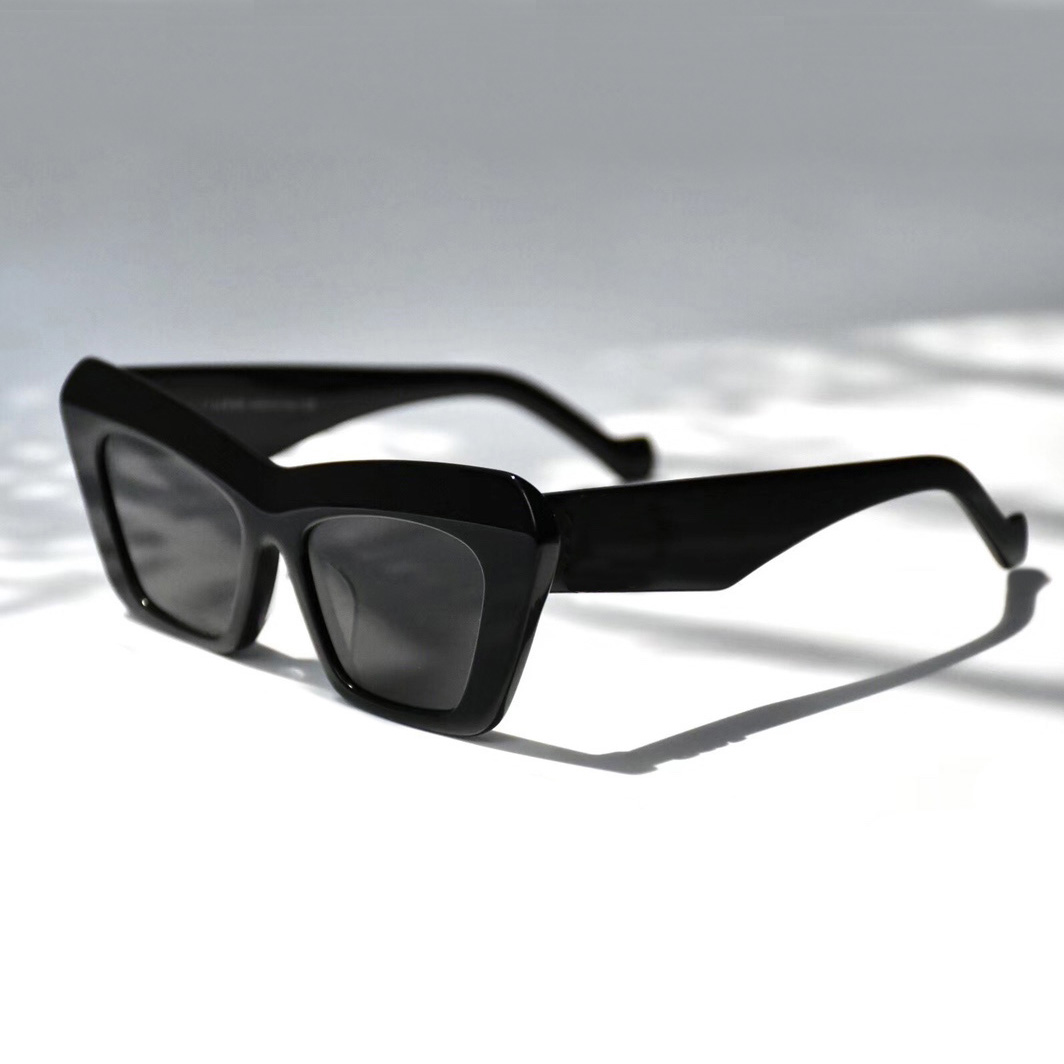 Black Cat Eye Sunglasses for Women Summer Butterfly Sunglasses Sunnies gafas de sol UV400 Eyewear with Box