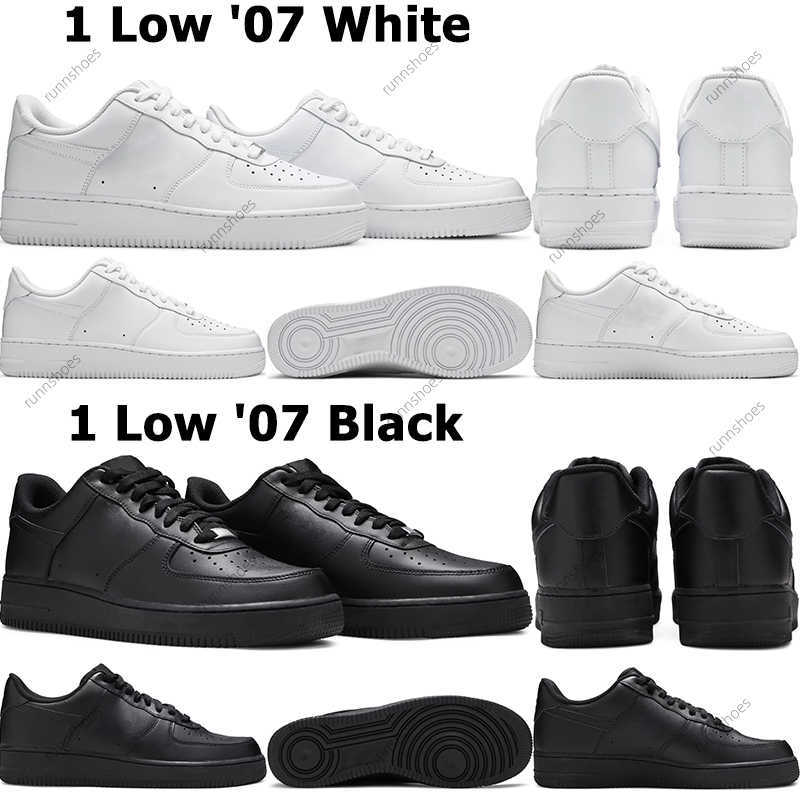 Designer one shoes for men women 1 low 07 Triple White Black classic mens trainers outdoor casual platform sneakers walking jogging
Designer one shoes for men women 1 low 07 Triple White Black classic mens trainers outdoor casual platform sneakers walking jogging