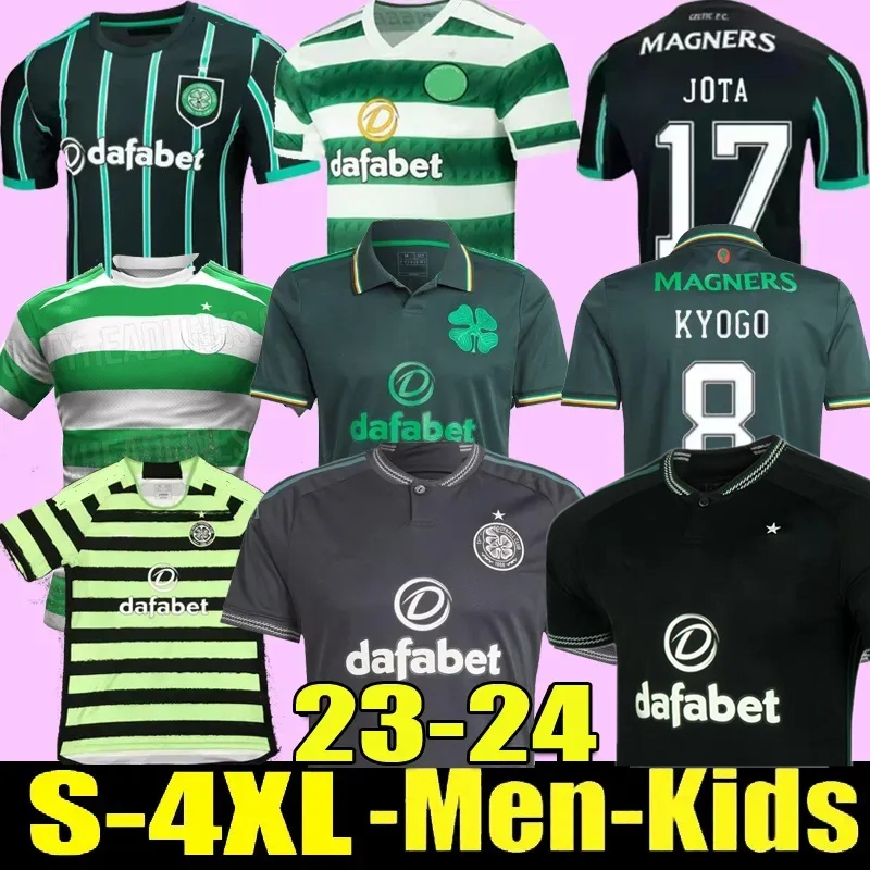 23 24 CeltIc soccer jerseys home away 4th 2023 2024 fans Player KYOGO JOTA AJETI Fourth ABADA MCGREGOR TURNBULL STARFELT CARTER-VICKERS football men Kids kit
23 24 CeltIc soccer jerseys home away 4th 2023 2024 fans Player KYOGO JOTA AJETI Fourth ABADA MCGREGOR TURNBULL STARFELT CARTER-VICKERS football men Kids kit