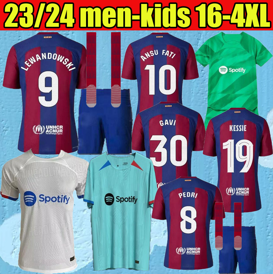 23 24 soccer jersey PEDRI LEWANDOWSKI GAVI camiseta de futbol FERRAN 2023 2024 ANSU FATI football shirt men barca kit kids long sleeve barCELOnas Fans player
23 24 soccer jersey PEDRI LEWANDOWSKI GAVI camiseta de futbol FERRAN 2023 2024 ANSU FATI football shirt men barca kit kids long sleeve barCELOnas Fans player