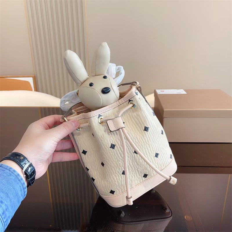 Luxury Bucket Handbags Women Shoulder Bags Detachable Rabbit Design Leather Totes Fashion Cross Body Bag Mini Lady Handbag Drawstring Bag, Light pink
Luxury Bucket Handbags Women Shoulder Bags Detachable Rabbit Design Leather Totes Fashion Cross Body Bag Mini Lady Handbag Drawstring Bag, Light pink