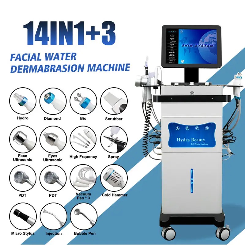 New Product 14 in 1 SPA20 Hydro Facial Machine Skin Rejuvenation Whitening Face Care Wrinkle Therapy Salon Spa Beauty Equipment
New Product 14 in 1 SPA20 Hydro Facial Machine Skin Rejuvenation Whitening Face Care Wrinkle Therapy Salon Spa Beauty Equipment