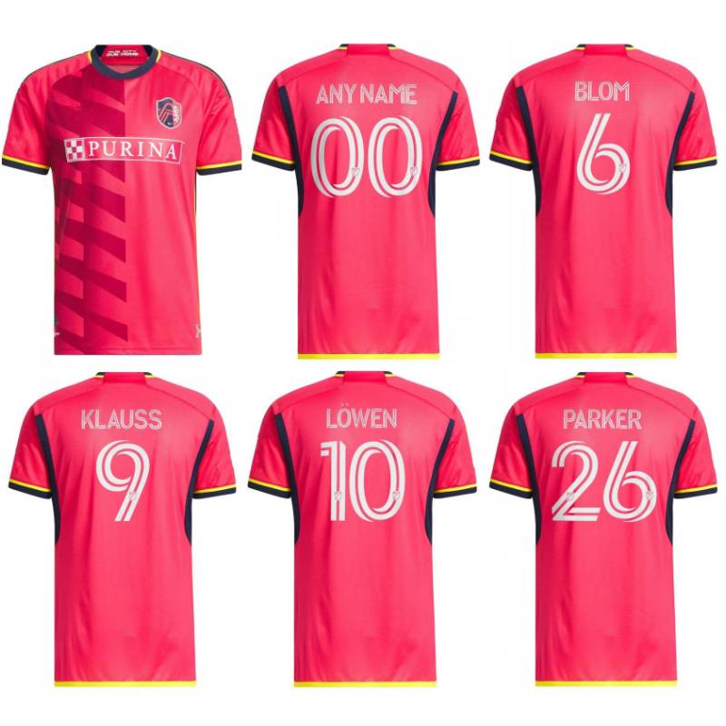 2023 St. Louis City Soccer SC Jerseys #10 LOWEN KLAUSS NILSSON Uniform Mens #6 BLOM PARKER KLAUSS Shirt, As
2023 St. Louis City Soccer SC Jerseys #10 LOWEN KLAUSS NILSSON Uniform Mens #6 BLOM PARKER KLAUSS Shirt, As
