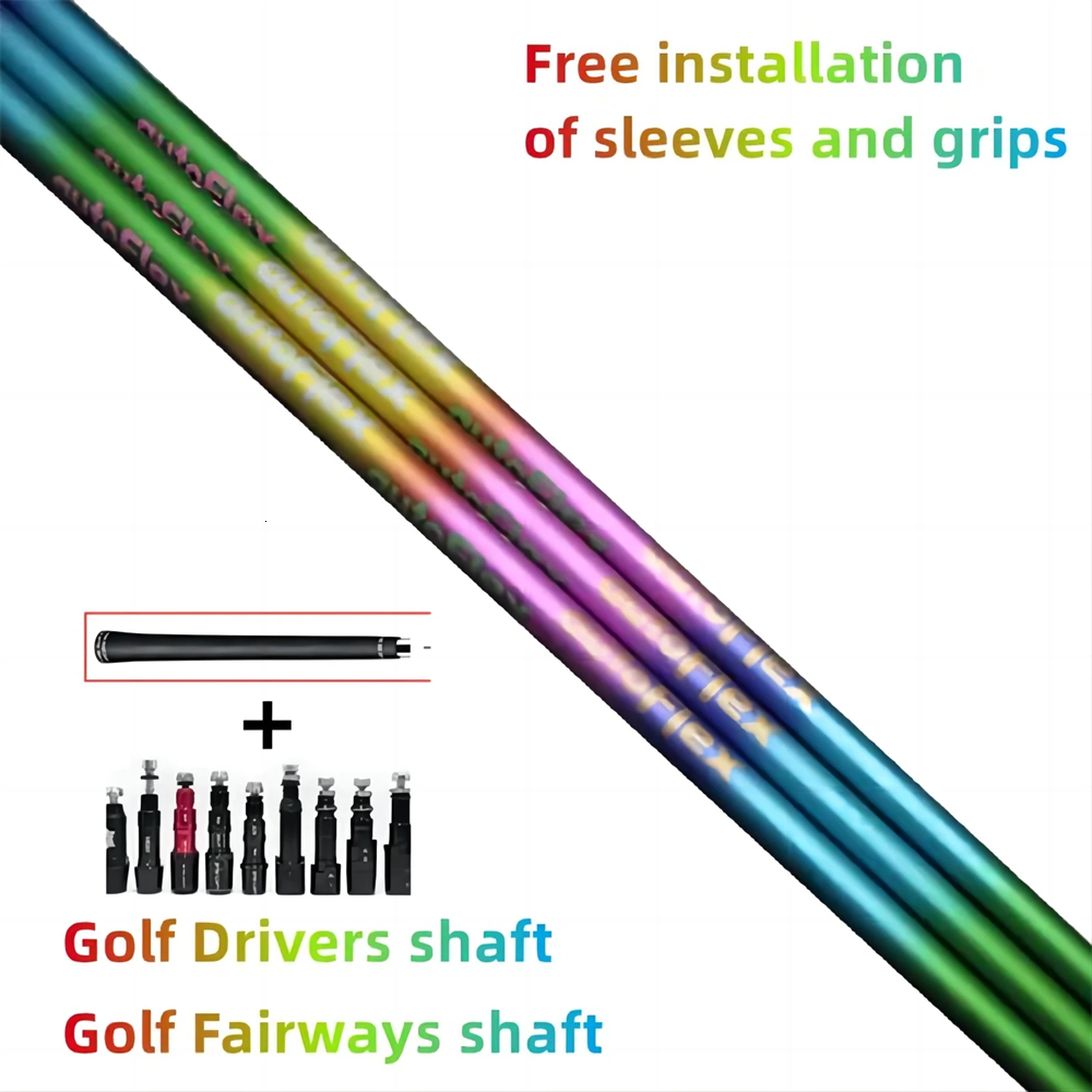 Club Shafts Golf shaft Autoflex Golf driver shaft sf505xxsf505 sf505x Flex Graphite Shaft wood shaft Free assembly sleeve and grip 230614