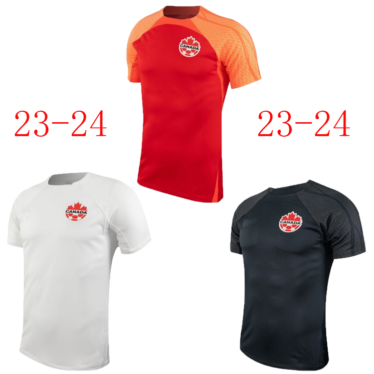 2023 Canada Soccer Jerseys DAVIES maillots de futol 23 24 DAVID LARIN CAVALLINI EUSTAQUIO HOILETT HUTCHINSON football shirts BUCHANAN LARYEA men kids uniforms 2024