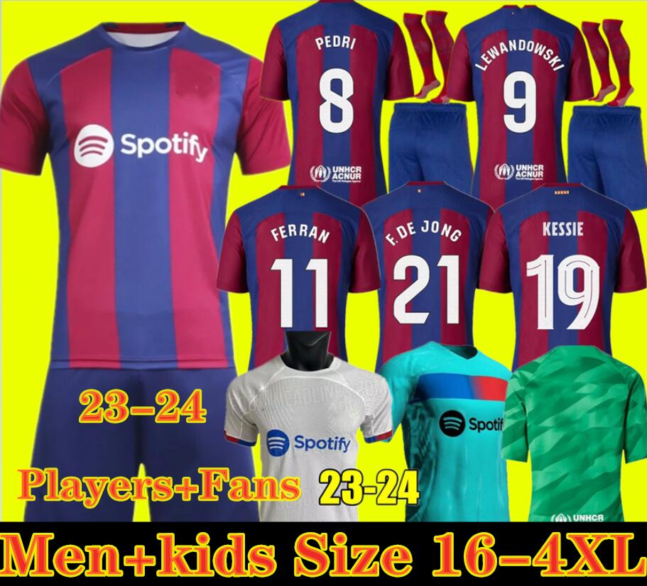 Camisetas de football LEWANDOWSKI SOCCER JERSEY MEMPHIS PEDRI BARCELONAS RAPHINHA FERRAN 22 23 ANSU FATI 2022 2023 F. DE JONG DEST kit shirt men kids sets uniforms 1111, 23 24 home
Camisetas de football LEWANDOWSKI SOCCER JERSEY MEMPHIS PEDRI BARCELONAS RAPHINHA FERRAN 22 23 ANSU FATI 2022 2023 F. DE JONG DEST kit shirt men kids sets uniforms 1111, 23 24 home