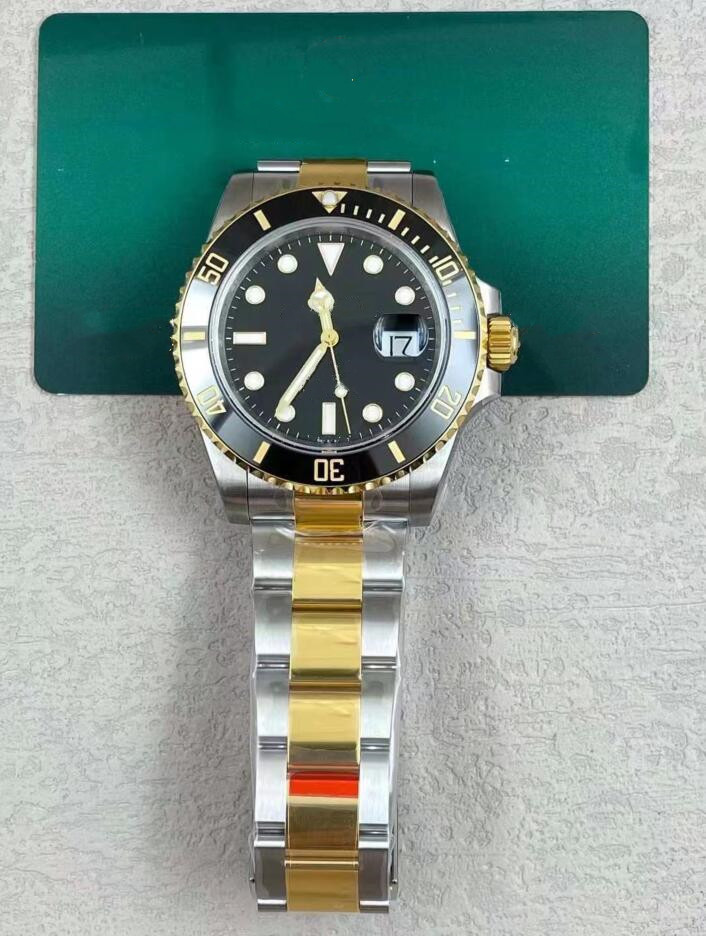 Top Quality Luxury Watch 40mm Stainless Black Ceramic Original Box File 116613 116610 Automatic Movement Sapphire luminous Mens Watches Men's WristWatch
Top Quality Luxury Watch 40mm Stainless Black Ceramic Original Box File 116613 116610 Automatic Movement Sapphire luminous Mens Watches Men's WristWatch