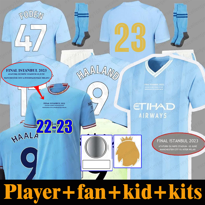 22 23 24 HAALAND soccer jerseys GREALISH STERLING MANS CITIES MAHREZ fans player version DE BRUYNE FODEN football shirt kids kit sets uniform, Kids+adult
22 23 24 HAALAND soccer jerseys GREALISH STERLING MANS CITIES MAHREZ fans player version DE BRUYNE FODEN football shirt kids kit sets uniform, Kids+adult