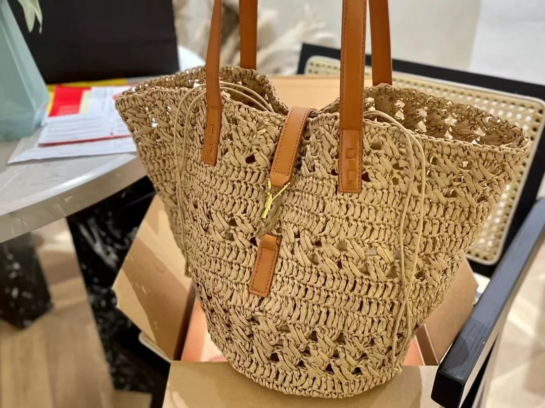 23ylsy new Beach Bag Casual Rattan Large Capacity Totes Designer Wicker Woven Women Handbags SummerBeach Bali Straw Bags Lady Travel Big Basket Purse, Khaki
23ylsy new Beach Bag Casual Rattan Large Capacity Totes Designer Wicker Woven Women Handbags SummerBeach Bali Straw Bags Lady Travel Big Basket Purse, Khaki