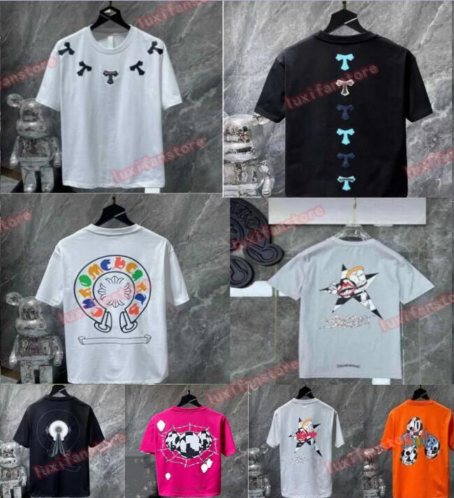 Classics Mens t Shirts Heart High Quality Brand Crew Neck Chromes Short Sleeves Tops Tees T-shirts Casual Horseshoe Sanskrit Cross Print Chromees Hearts shirts 7VS, Postage subsidy
Classics Mens t Shirts Heart High Quality Brand Crew Neck Chromes Short Sleeves Tops Tees T-shirts Casual Horseshoe Sanskrit Cross Print Chromees Hearts shirts 7VS, Postage subsidy