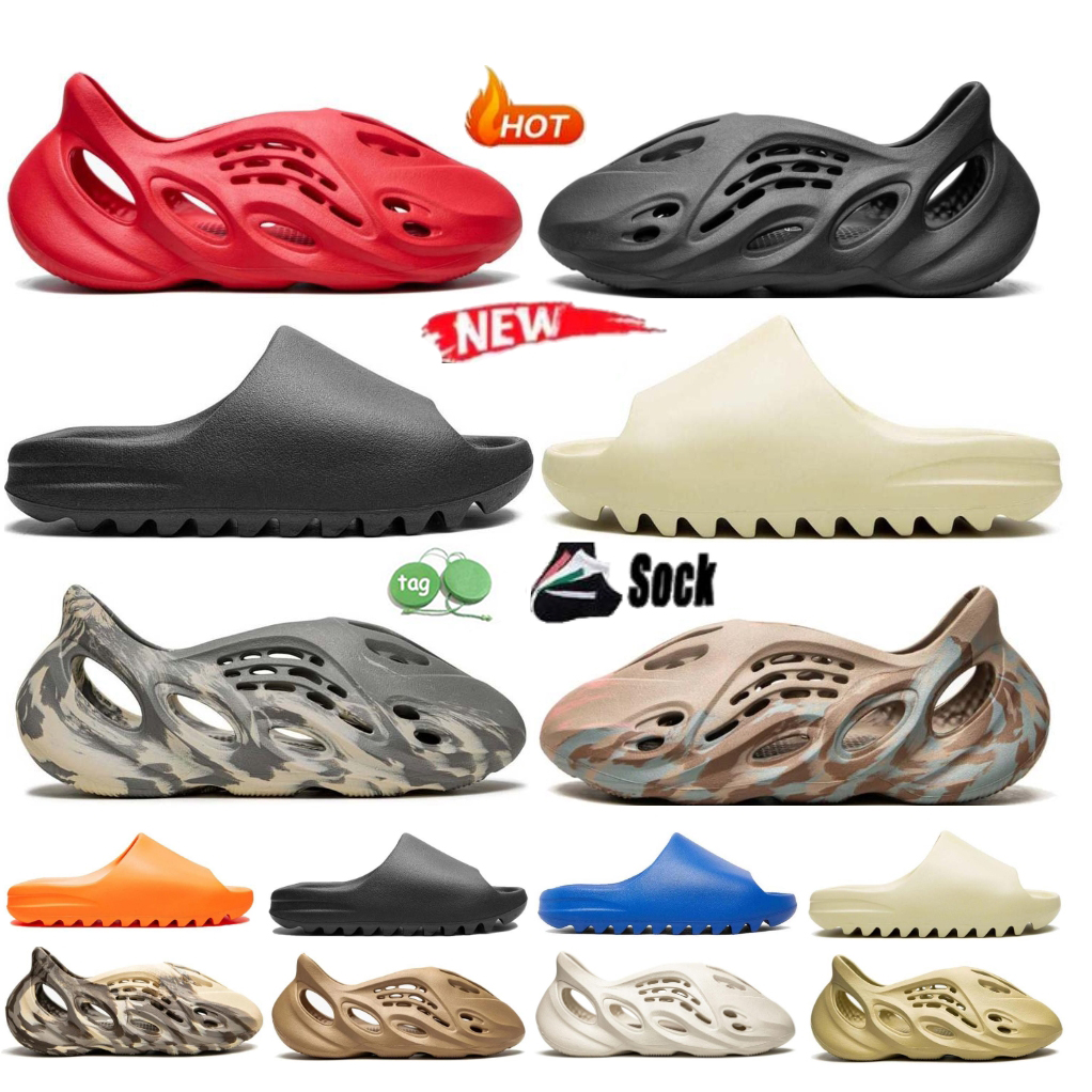 Slippers Foam runners slides designers women flat slides Mens Womans shoes enflame orange Desert Bone brown Sandals Outdoor Beach Slipper summer slide, #9
Slippers Foam runners slides designers women flat slides Mens Womans shoes enflame orange Desert Bone brown Sandals Outdoor Beach Slipper summer slide, #9