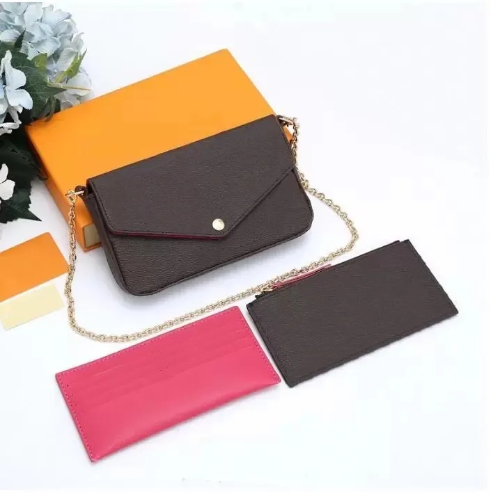 Luxury Designer Woman Bag Handbag Shoulder bags Original box Purse embossed patterns flowers letters card slot three in one 011-s Underarm pouch
Luxury Designer Woman Bag Handbag Shoulder bags Original box Purse embossed patterns flowers letters card slot three in one 011-s Underarm pouch