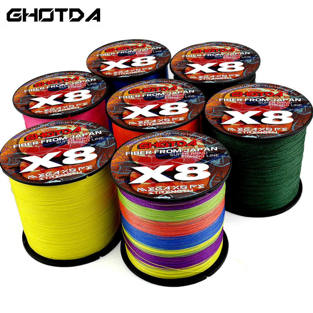 Braid Line Gda Colorful Japanese Braided Fishing 01405m Multiment Carp 8 Strands 100m 300m 500m 1000m 230614
