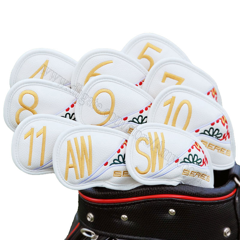 Wholesale Unisex HONMA Golf Headcover High Quality Golf Headcover White Golf Clubs Head cover Supplies Free Shipping