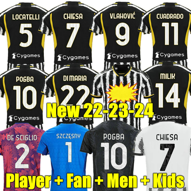 DI MARIA soccer jerseys VLAHOVIC 2023 2024 home away fans player MILIK KEAN POGBA CHIESA McKENNIE LOCATELLI top jerseys 22 23 24 Kits men Kids unifor JuventusE, Home aldult serie a
DI MARIA soccer jerseys VLAHOVIC 2023 2024 home away fans player MILIK KEAN POGBA CHIESA McKENNIE LOCATELLI top jerseys 22 23 24 Kits men Kids unifor JuventusE, Home aldult serie a
