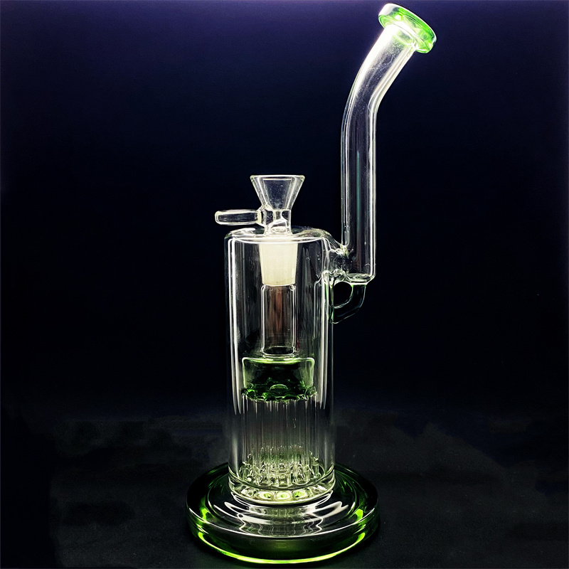 Glass Bong Tsunami Tree Water Pipe 14mm Internal Thread (GB332)