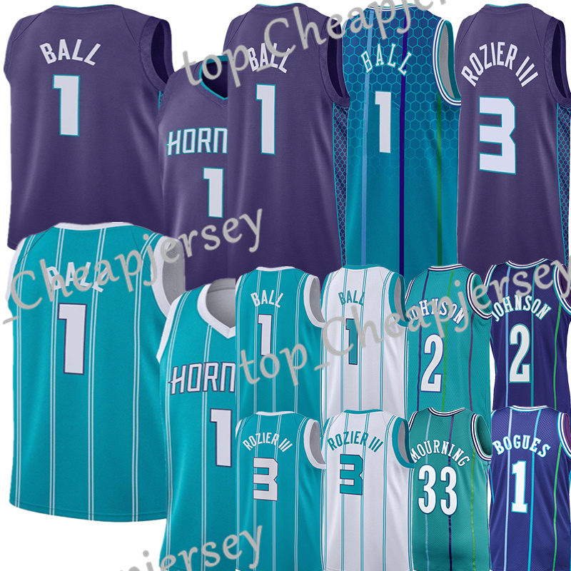 #1 LaMelo Ball Basketball Jersey #12 Kelly Oubre Jr. 3 Terry Rozier Alonzo Mourning Larry Johnson Tyrone Bogues jerseys, Gray
#1 LaMelo Ball Basketball Jersey #12 Kelly Oubre Jr. 3 Terry Rozier Alonzo Mourning Larry Johnson Tyrone Bogues jerseys, Gray