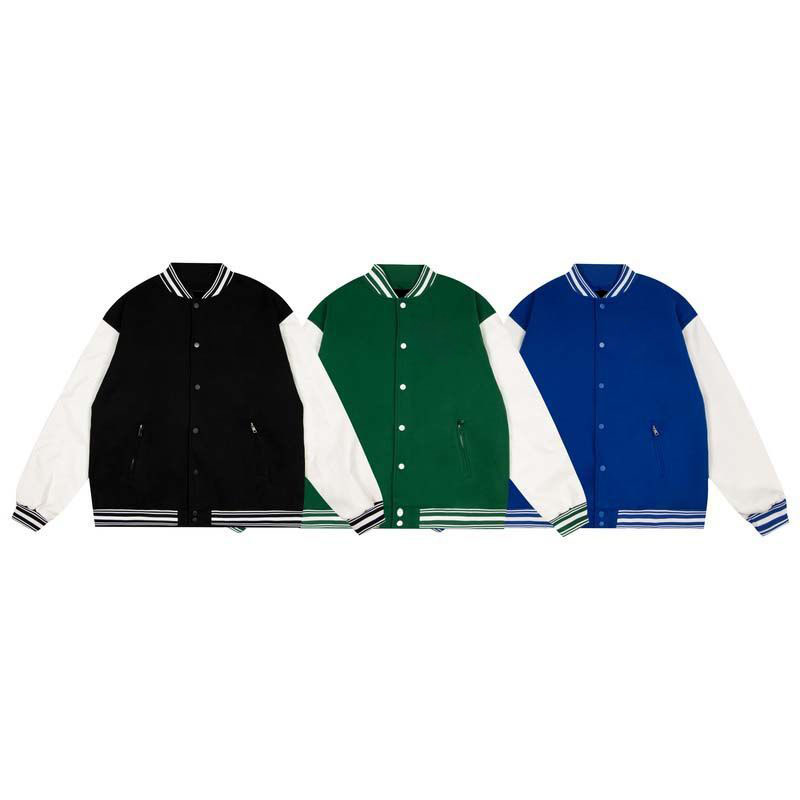 Men' jacket designer letters trendy zipper baseball suit simple and versatile casual college wind jacket spring and autumn women' windbreaker thin jacket, 55
Men' jacket designer letters trendy zipper baseball suit simple and versatile casual college wind jacket spring and autumn women' windbreaker thin jacket, 55