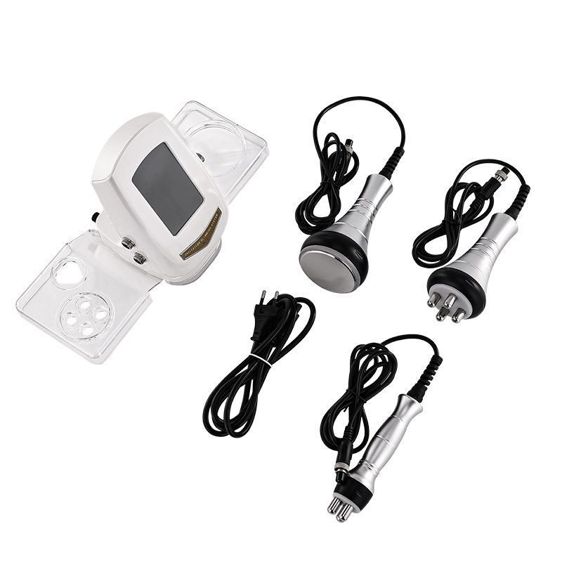 3 In 1 40K Cavitation Machine Ultrasonic Body Slimming Beauty Machine Lipo Mini RF Fat Burning Face Care Skin Tightening Device