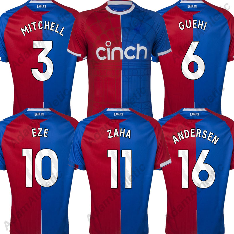 ZAHA CPFC soccer jersey 23/24 The Eagles EZE OLISE MILIVOJEVIC football shirts kids kit ANDERSEN MITCHELL J.AYEW DOUCOURE jersey 2023, 22-23 away+epl
ZAHA CPFC soccer jersey 23/24 The Eagles EZE OLISE MILIVOJEVIC football shirts kids kit ANDERSEN MITCHELL J.AYEW DOUCOURE jersey 2023, 22-23 away+epl