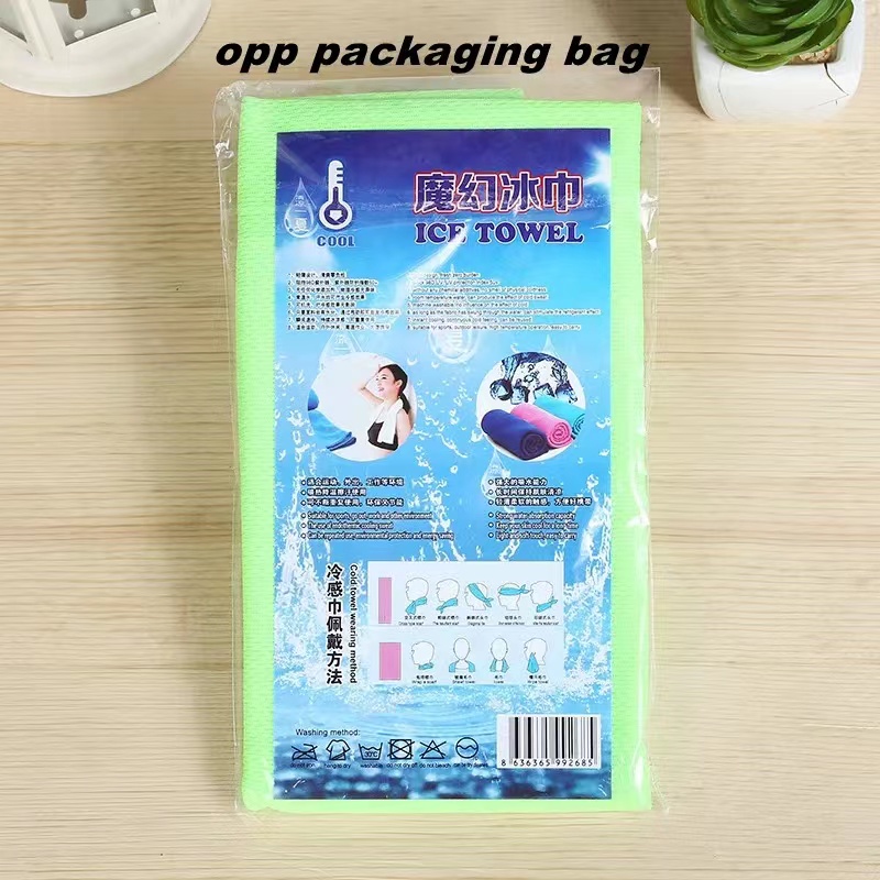 Ice Cold Towels Summer Fitness Cool Quick Dry Soft Breathable Adult Kids Sport Cooling Towel 96QH