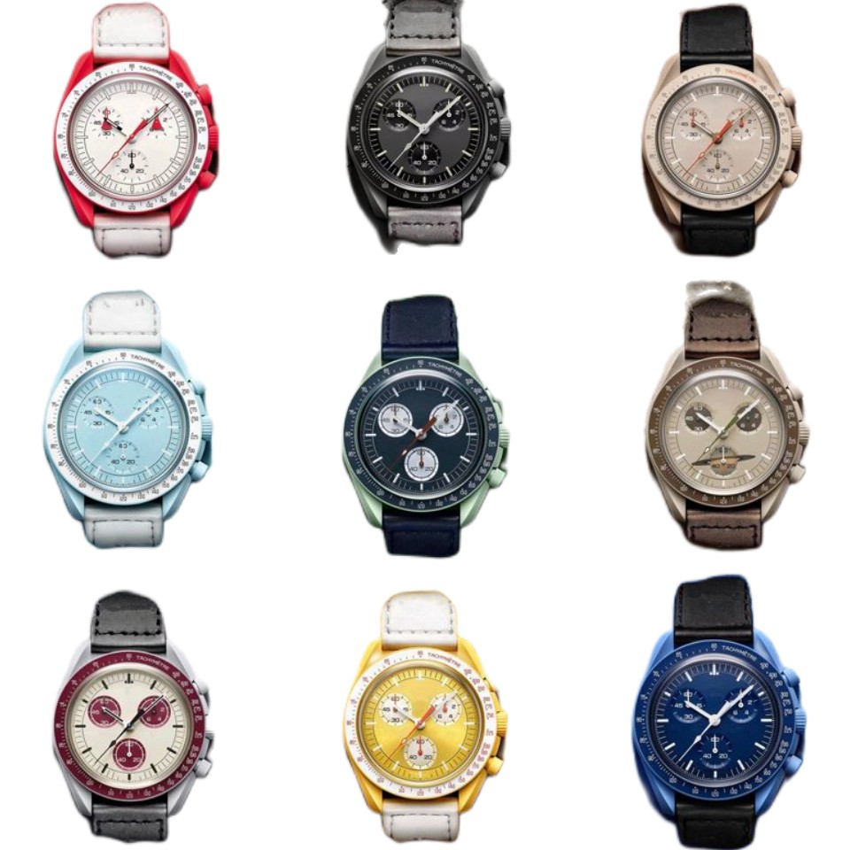 Omegas Bioceramic Planet Mens Watches black Speedmaster Moon Quarz Mission ToThe moon Watches Waterproof Luminous Leather moonswatch Strap Wristwatches, #3
Omegas Bioceramic Planet Mens Watches black Speedmaster Moon Quarz Mission ToThe moon Watches Waterproof Luminous Leather moonswatch Strap Wristwatches, #3