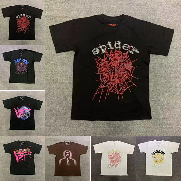 23ss Men T Shirt Pink Young Thug Sp5der 555555 mans Women 1 1 Quality Foaming Printing Spider Web Pattern Tshirt Fashion Top Tees
23ss Men T Shirt Pink Young Thug Sp5der 555555 mans Women 1 1 Quality Foaming Printing Spider Web Pattern Tshirt Fashion Top Tees