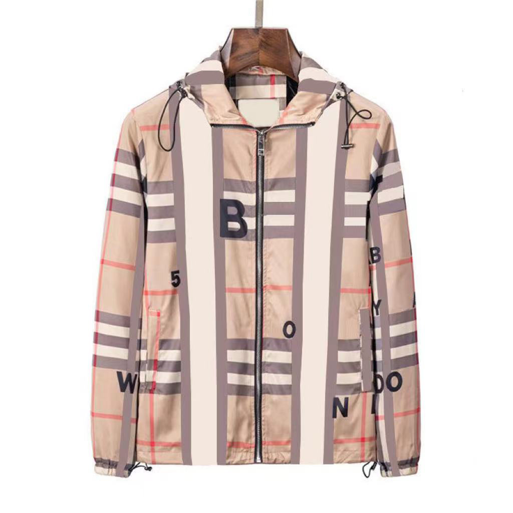 Multi Style Classic Plaid mens hooded jacket Designer jacket men Fashion Casual windbreaker Spring Summer coat
Multi Style Classic Plaid mens hooded jacket Designer jacket men Fashion Casual windbreaker Spring Summer coat