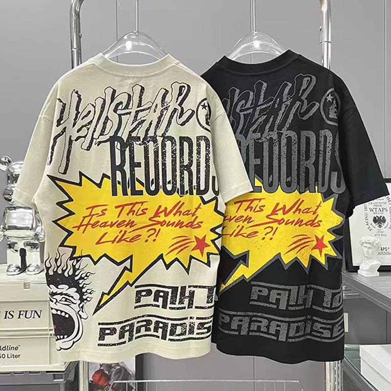 Men's T-Shirts Real Po Hellstar T-shirt American High Street Hip Hop Alphabet Print HELLSTAR T Shirt Men Women Summer Short Sleeve Top Tee 230615
Men's T-Shirts Real Po Hellstar T-shirt American High Street Hip Hop Alphabet Print HELLSTAR T Shirt Men Women Summer Short Sleeve Top Tee 230615