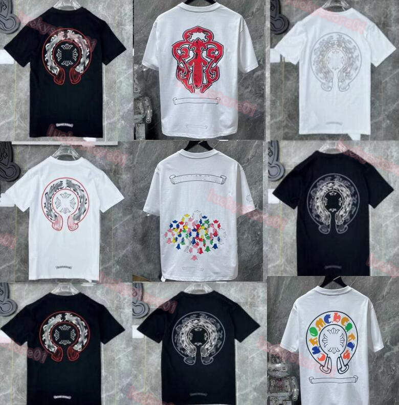 Classics Mens t Shirts Heart High Quality Brand Crew Neck Chromes Short Sleeves Tops Tees Ch T-shirts Sweater Casual Horseshoe Sanskrit Cross Print Xf4, A111
Classics Mens t Shirts Heart High Quality Brand Crew Neck Chromes Short Sleeves Tops Tees Ch T-shirts Sweater Casual Horseshoe Sanskrit Cross Print Xf4, A111
