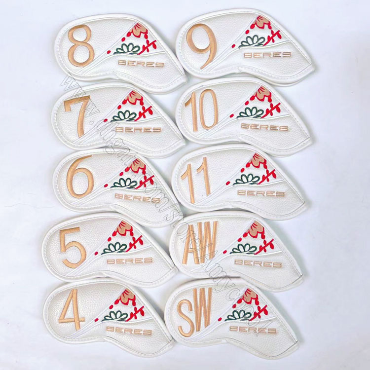 Wholesale Unisex HONMA Golf Headcover High Quality Golf Headcover White Golf Clubs Head cover Supplies Free Shipping
