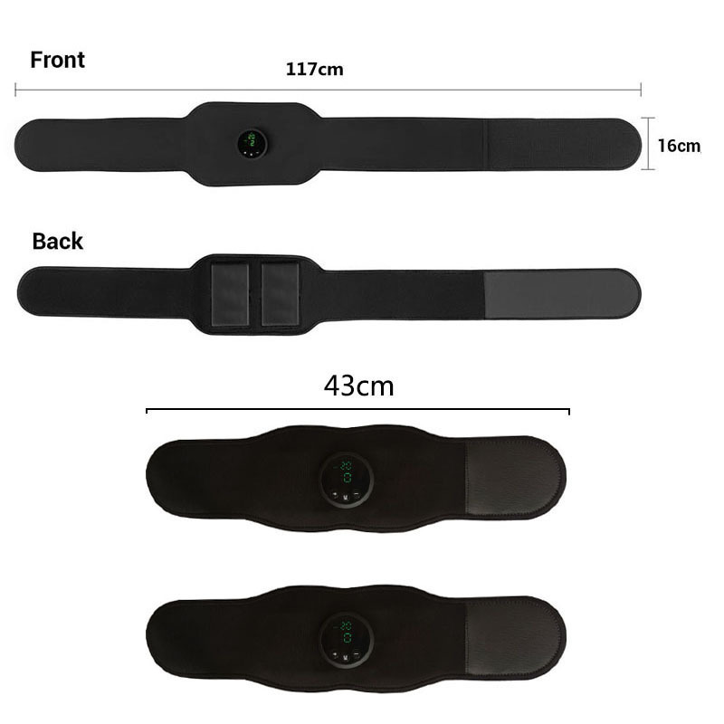 Slimming Belt EMS Abdominal Muscle Stimulator Abs Trainer Toning Belt Abdomen Leg Arm Neck Body Waist Body Massager Fitness Slimming Massage 230614