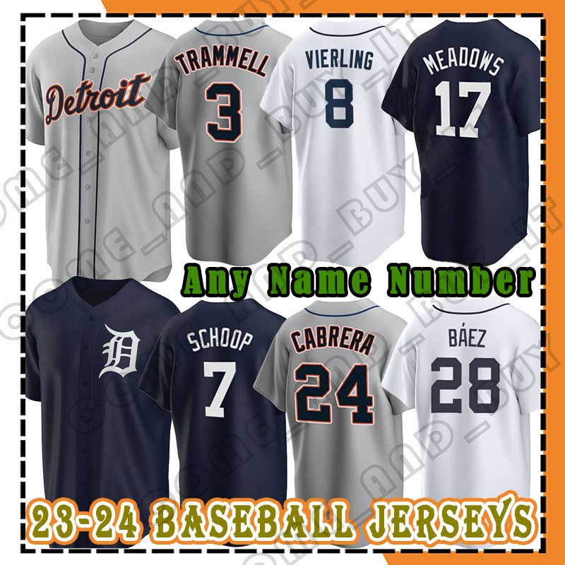 28 Javier Baez Baseball Jersey Miguel Cabrera Detroit Matt Vierling Jonathan Schoop Tigers Tyler Alexander Alan Trammell Kirk Gibson Alex Wood Lange Austin Meadows, Custom men (lao hu)
28 Javier Baez Baseball Jersey Miguel Cabrera Detroit Matt Vierling Jonathan Schoop Tigers Tyler Alexander Alan Trammell Kirk Gibson Alex Wood Lange Austin Meadows, Custom men (lao hu)