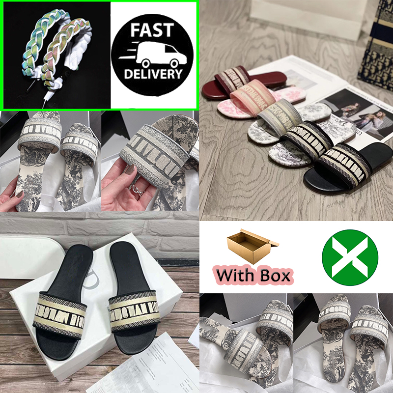 Embroidered Fabric Slide Slippers Designer Slides For coats Women Summer Beach Walk Sandals Fashion Low heel Flat slipper Shoes size 35-42, Color #9
Embroidered Fabric Slide Slippers Designer Slides For coats Women Summer Beach Walk Sandals Fashion Low heel Flat slipper Shoes size 35-42, Color #9