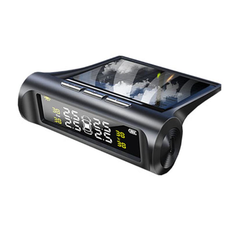 Solar TPMS Car Tire Pressure Alarm Monitor System 4 Wheel Internal External Tyre Sensor Temperature
Solar TPMS Car Tire Pressure Alarm Monitor System 4 Wheel Internal External Tyre Sensor Temperature