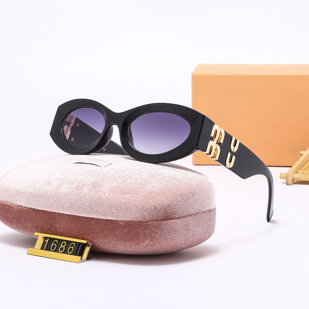 Luxury designer sunglasses luxury letters women's men's goggles premium glasses women's eyeglass frames retro outdoor driving travel sunglasses