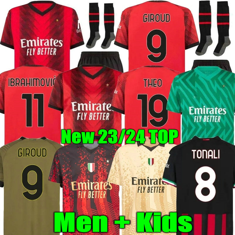 IBRAHIMOVIC 22 23 24 KOCHE soccer jerseys GIROUD DE KETELAERE R. LEAO TONALI THEO football shirt special fourth 4th men kids kit uniforms Ac Milans, 22 23 4th gk adult
IBRAHIMOVIC 22 23 24 KOCHE soccer jerseys GIROUD DE KETELAERE R. LEAO TONALI THEO football shirt special fourth 4th men kids kit uniforms Ac Milans, 22 23 4th gk adult