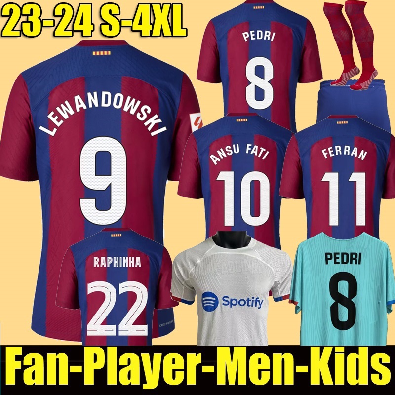 XXXL 23/24 LEWANDOWSKI ANSU FATI Soccer Jerseys 2023 FERRAN ADAMA PEDRI DEST GAVI BarcelonaS RAPHINHA maillots football shirt men kids kit uniform, Away kids
XXXL 23/24 LEWANDOWSKI ANSU FATI Soccer Jerseys 2023 FERRAN ADAMA PEDRI DEST GAVI BarcelonaS RAPHINHA maillots football shirt men kids kit uniform, Away kids