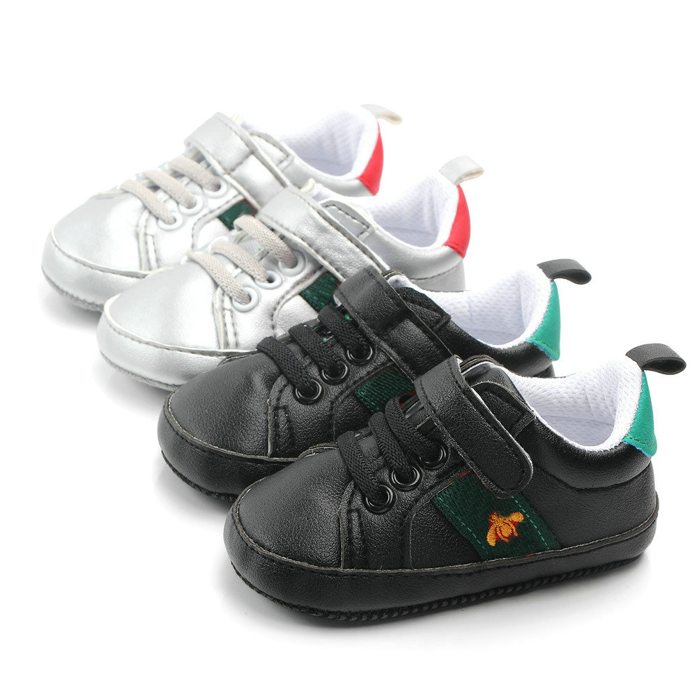 Baby Shoes Designers Newborn Boys Girls First Walkers Kids Toddlers PU Sneakers 0-18 Months, White
Baby Shoes Designers Newborn Boys Girls First Walkers Kids Toddlers PU Sneakers 0-18 Months, White