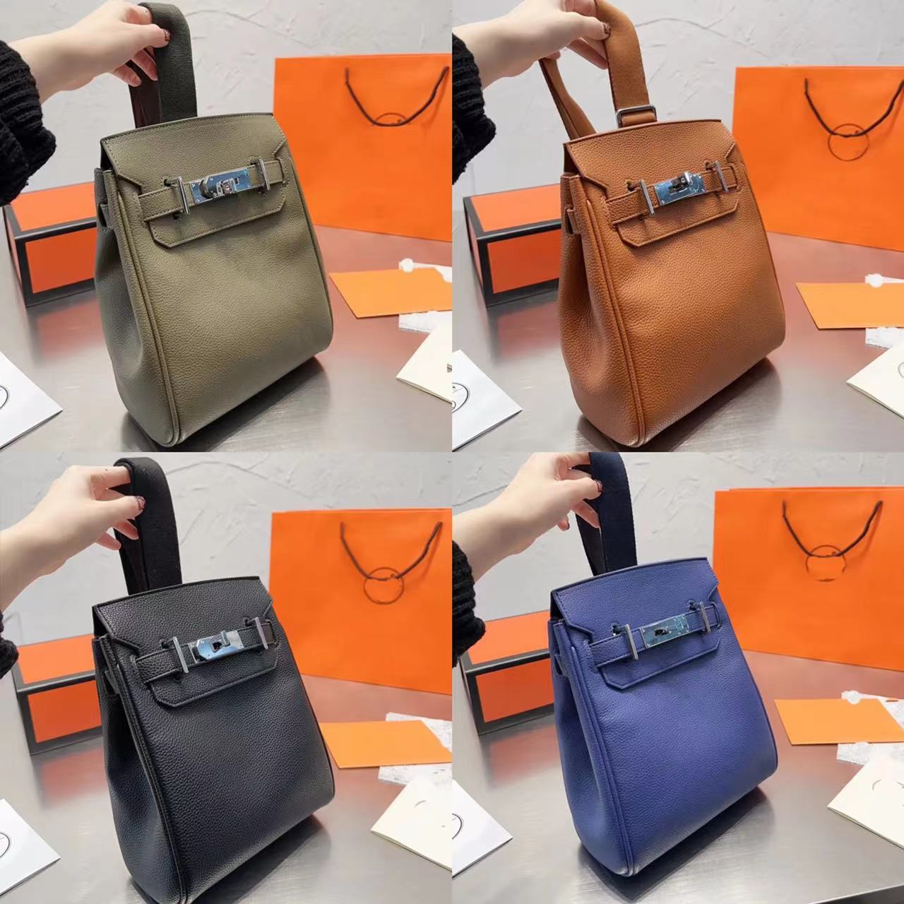 H Bag Backpack Hac-a-dos Handbag Square Flap Handbag Clutch Envelope Satchel Shoulder Bags Women Luxury Cross Body Fashion Designer Tote Luxury Genuine Leather, Black
H Bag Backpack Hac-a-dos Handbag Square Flap Handbag Clutch Envelope Satchel Shoulder Bags Women Luxury Cross Body Fashion Designer Tote Luxury Genuine Leather, Black